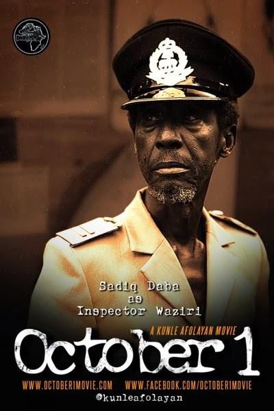Sadiq Daba's character poster for 'October 1' [Romance Meets Life]