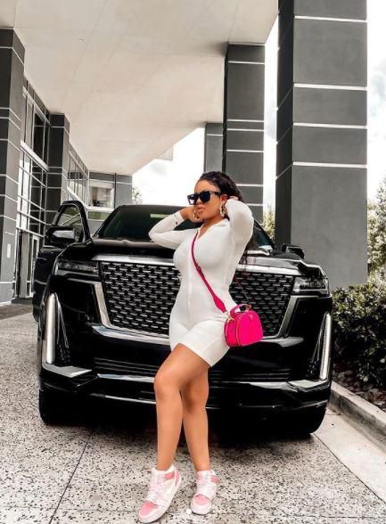 The reality TV star teases fans with a photo after going under the knife. [Instagram/NinaIvy]