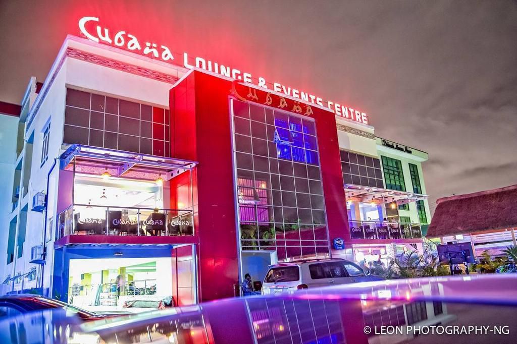 Cubana Lounge Port Harcourt at night {hotelsng}