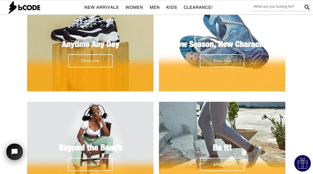 Be your best self! - Shop your favourite Skechers and Havaianas on the revamped bCODE website