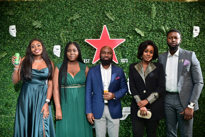 Caption: L-R: Aboyowa Ikpobe, Brand Manager, Heineken; Aderoju Adeduntan, Brand Support, Heineken; Sampson Oloche, Portfolio Manager Premium Lager & Sessionable, Nigerian Breweries Plc; Chinwe Gregegu, Senior Brand Manager, Heineken; Nnamdi Eke, Key Ac...