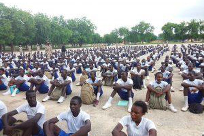 Some of the Borno candidates for recruitment into Nigeria Army in Maiduguri. [NAN]