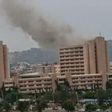 Fire breaks out in Federal Secretariat, Abuja on May 14, 2015
