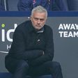 Tottenham boss Jose Mourinho (right)