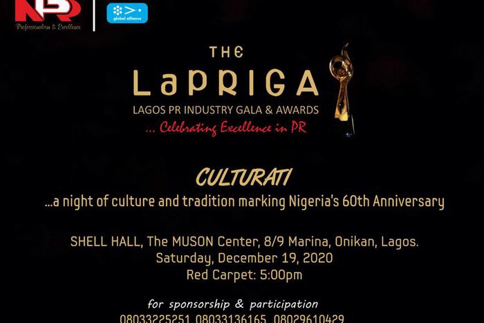 Fifth Lagos PR Industry Gala & Awards holds December 19
