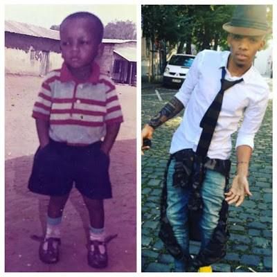 Tekno 's childhood photo