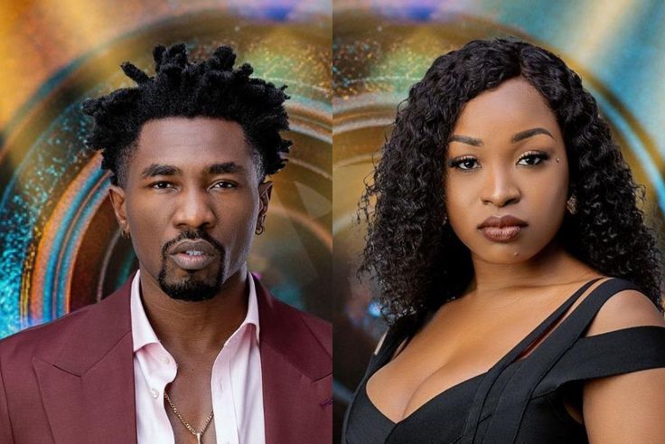 Boma and Jackie B [Instagram/bigbronaija]