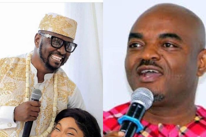 Emeka Rollas and Tonto Dikeh