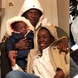 Stonebwoy with his family