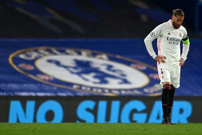 Sergio Ramos returned from injury but could not inspire Real against Chelsea