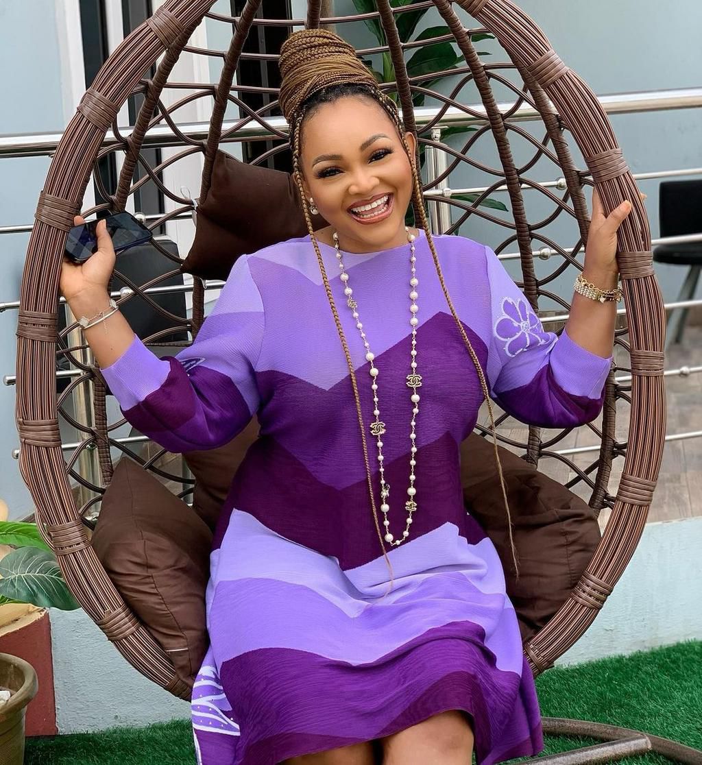 Nigerian movie star Mercy Aigbe [Instagram/RealMercyAigbe]