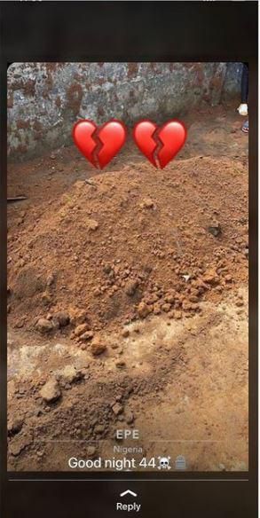 He was buried according to Muslim rites.