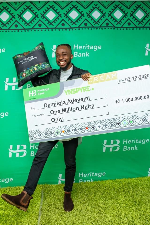 D'Banj launches YNSPYRE with Heritage Bank. (Heritage Bank)