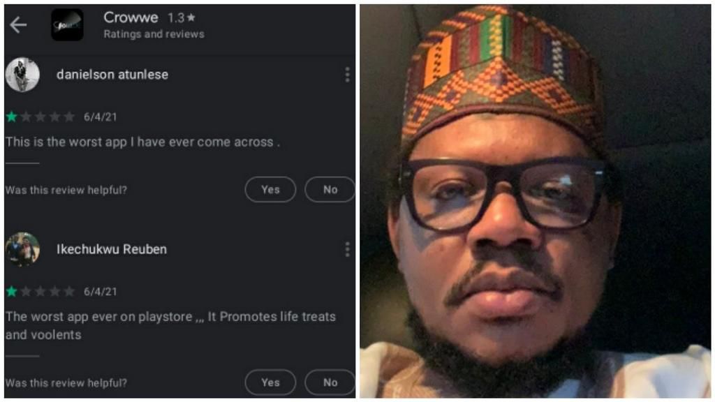 Crowwe app gets bad reviews from social media users