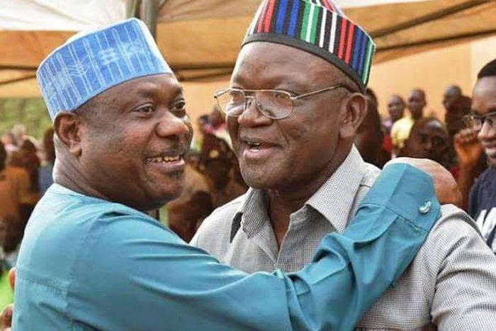 George Akume and Samuel Ortom ( Newswire)