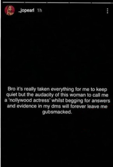 Jo Pearl alleges that Stefflon Don has been in her DMs seeking answers about her relationship with Burna Boy. [LIB]