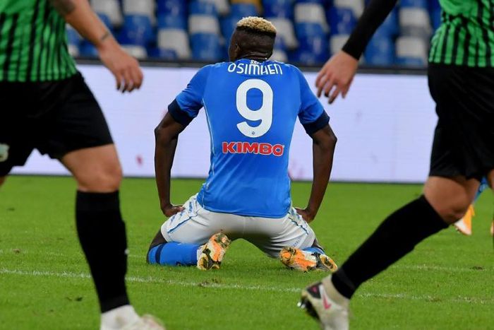 Napoli forward Victor Osimhen tested positive for coronavirus after returning from Nigeria.