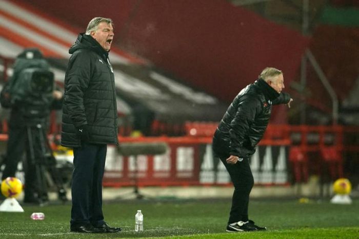 Sam Allardyce's proud managerial record of never being relegatedis in danger after what he admitted was a very damaging defeat for his West Brom side by fellow Premier League strugglers Sheffield United