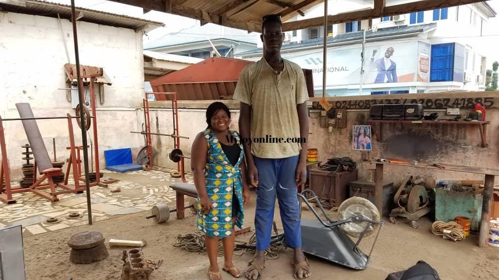 Tallest man in Ho stops schooling as no sandals or shoes fit his feet