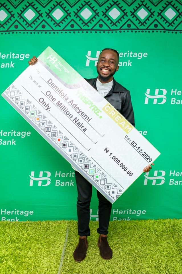 D'Banj launches YNSPYRE with Heritage Bank. (Heritage Bank)