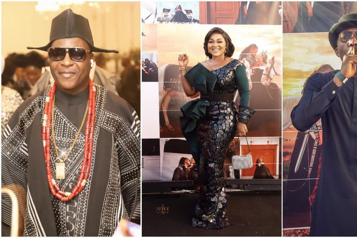 Nigerian celebrities storm Toyin Lawani's wedding in Lagos [ToyinLawani]