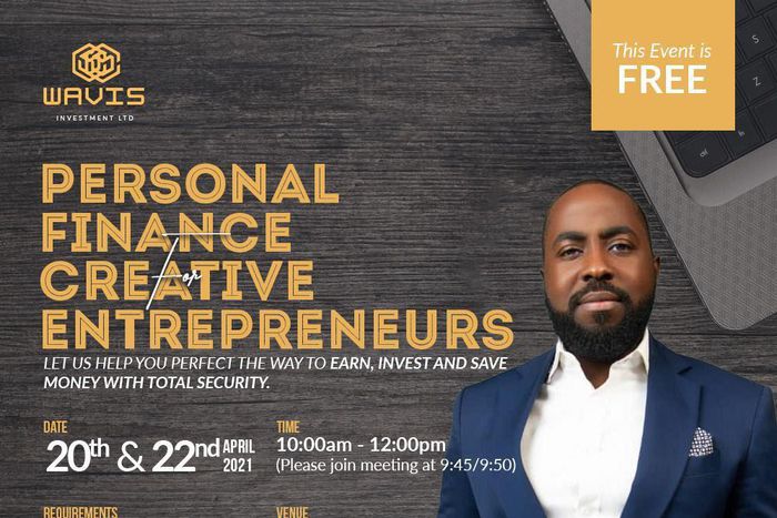 Financial expert, Derin Phillips empowers young Africans in financial freedom masterclass for creative entrepreneurs