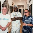 See pictures of Burna Boy getting spotted with Grammy-winning producer, Scott Storch. (TBD)