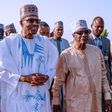 President Muhammadu Buhari and Guinean President Alpha Conde  in Daura [Twitter/@BashirAhmaad]