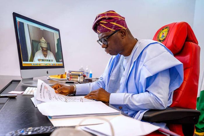 Lagos State Governor, Mr Babajide Sanwo-Olu. [Twitter/@jidesanwoolu]