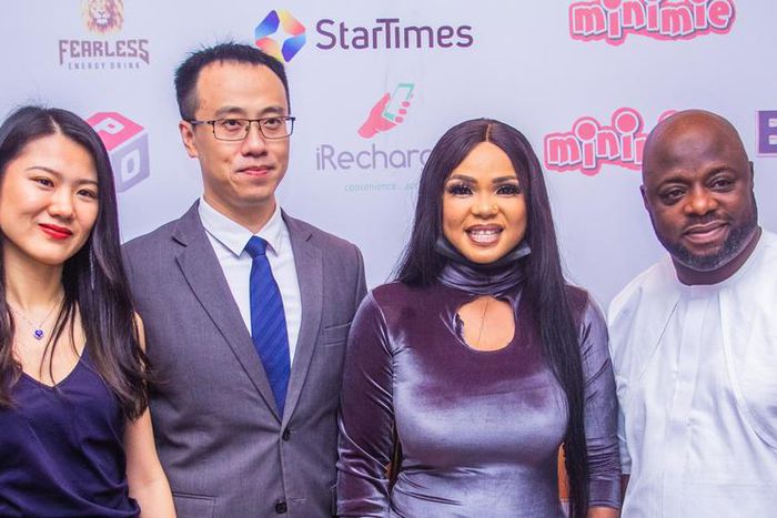 Viki Liu, Alex Jian, Iyabo Ojo, Muka Ray at 'Okirika' unveiling