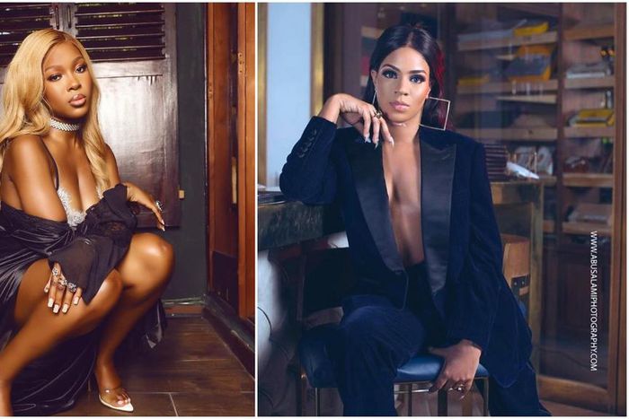 Reality TV stars Vee and Venita Akpofure [Instagram/Veeiye] [Instagram.VeeZeeBayBeh]