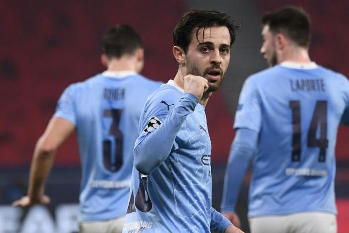 Manchester City midfielder Bernardo Silva