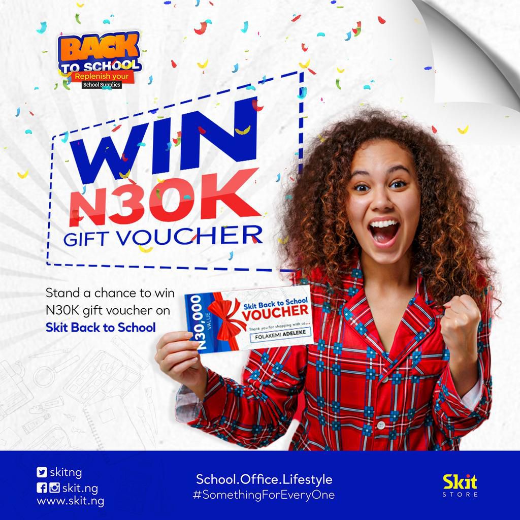 It’s Back-to-School and there is over N1 million to be won!!
