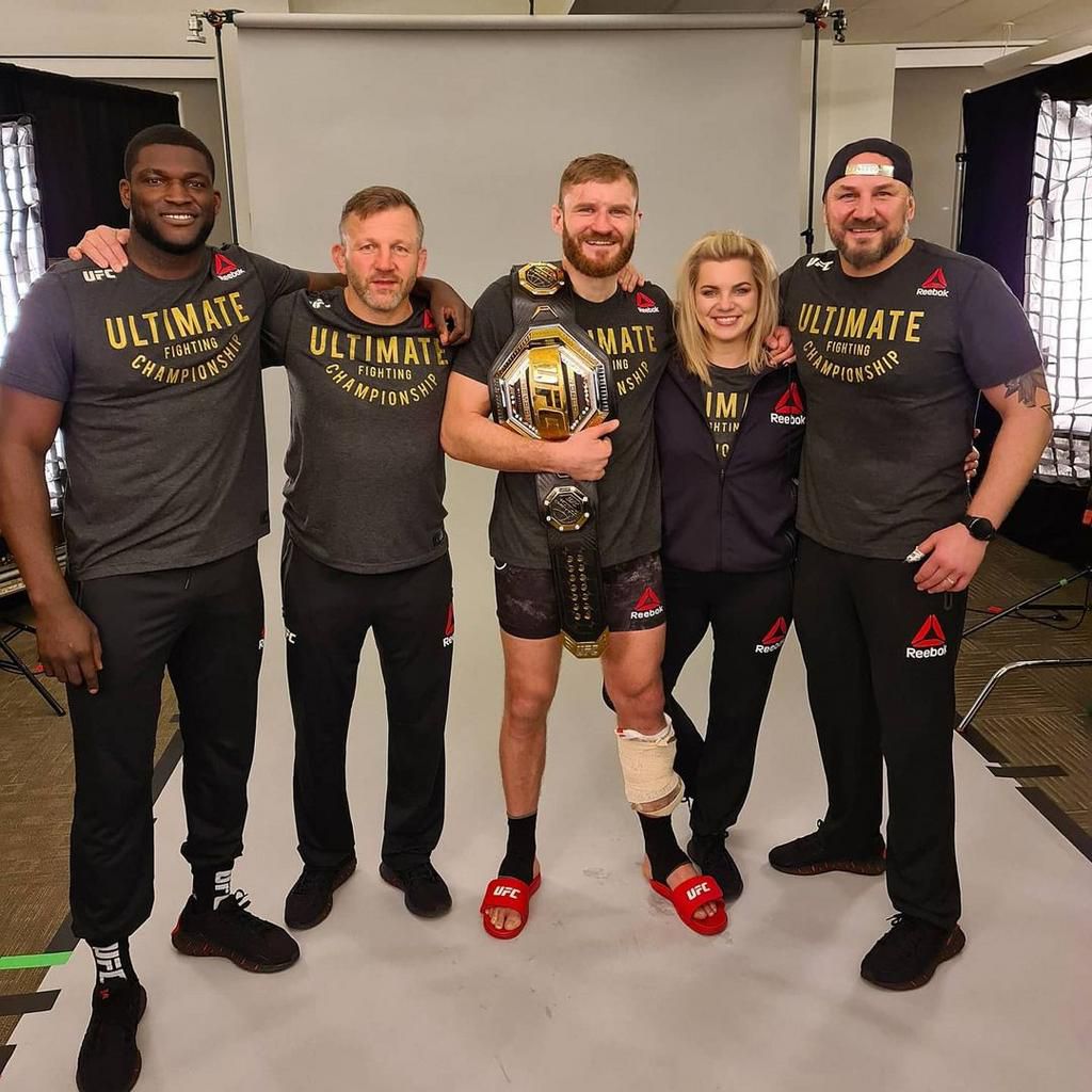 Izu Ugonoh and Jan Błachowicz (Instagram/Izu Ugonoh)