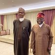 President Muhammadu Buhari visits Bola Ahmed Tinubu in London (Presidency)