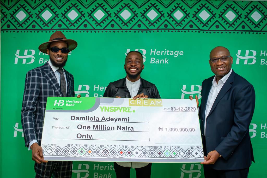 D'Banj launches YNSPYRE with Heritage Bank. (Heritage Bank)