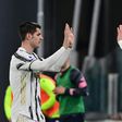Alvaro Morata (L) and  Cristiano Ronaldo are up front for Juventus against Porto in Turin