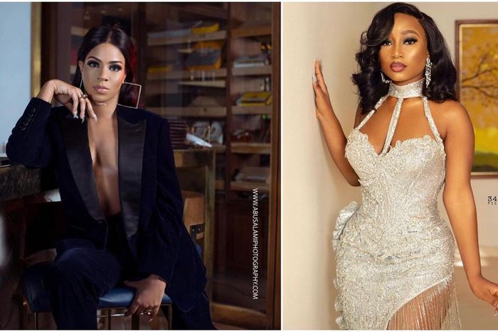 Reality TV stars Venita Akpofure and Esther Agunbiade [Instagram/Veezeebay] [Instagram/EstherBiade]