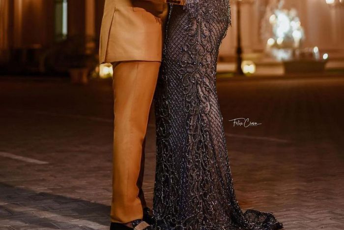 Brunella Oscar narrates how she met actor Williams Uchemba [Instagram/WeddingDigestNaija]