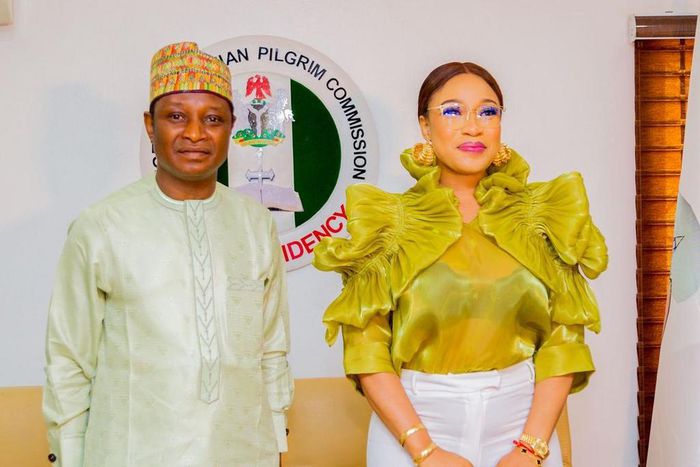 The executive secretary of the NCPC and movie star Tonto Dikeh [Instagram/TontoDikeh]