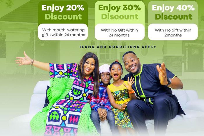 You're N25k away from being a landlord in the Adron Homes Easter Family Fun Promo
