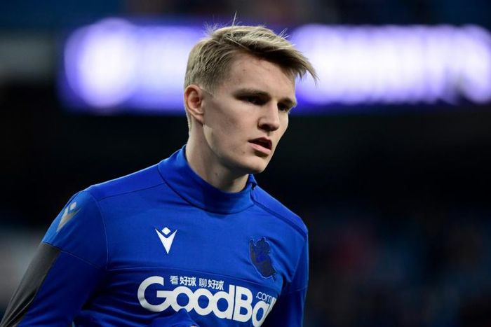 New Gunner: Martin Odegaard has joined Arsenal on loan from Real Madrid