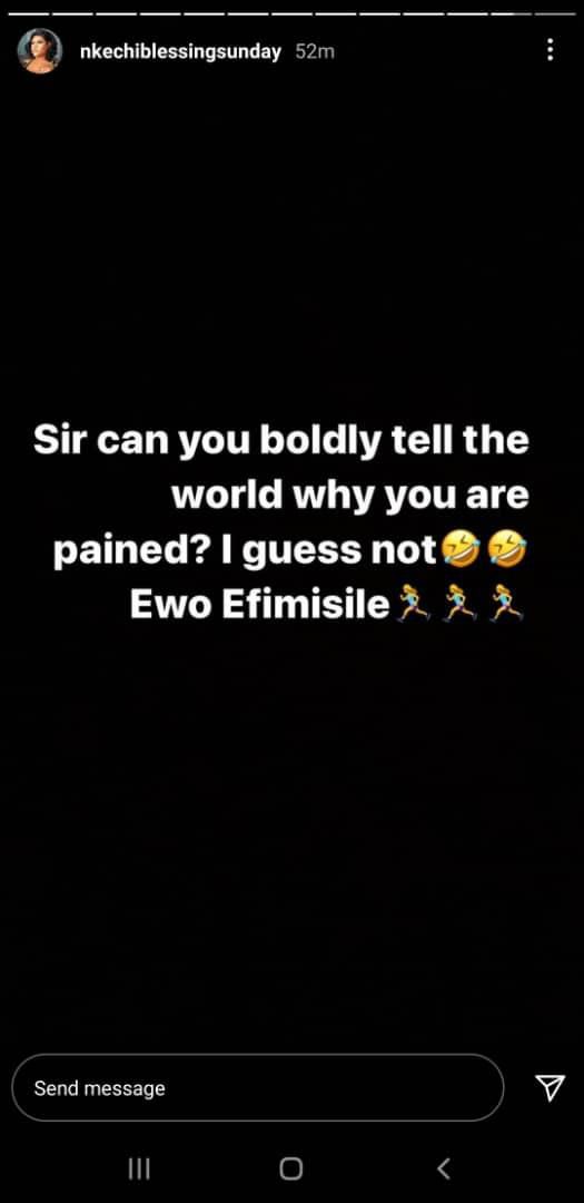 Nkechi Blessing's Instagram post [Instagram/nkechiblessingsunday]