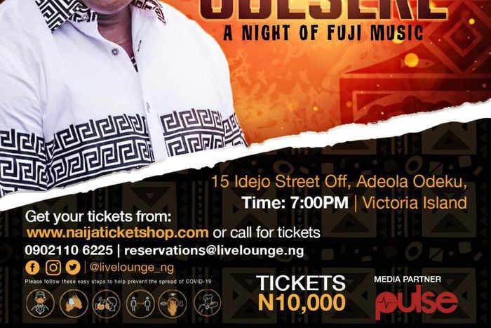 Easter Special @ Live present "A Night of Fuji Music" with Obesere