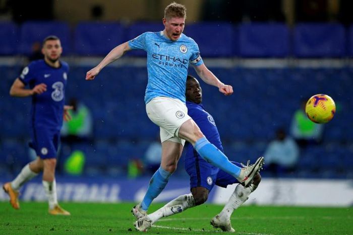 Sidelined - Manchester City midfielder Kevin De Bruyne