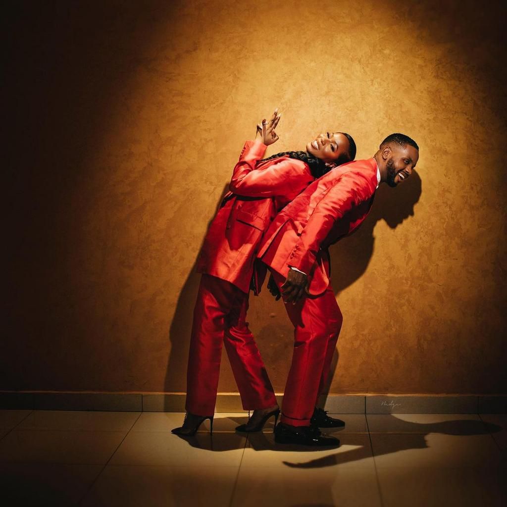 Pre wedding photos of Adebola Williams and Kehinde Daniels {instagram/debolawilliams}