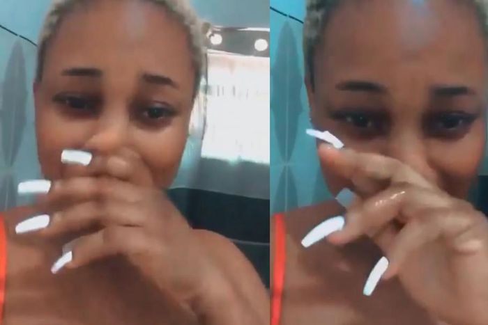 “I’m very sorry mum & dad” – Ghanaian lady caught on camera 'serving' blowjob in nightclub