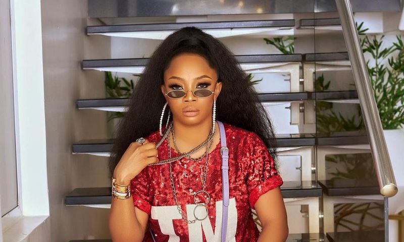 Nigeria media personality Toke Makinwa [Instagram/TokeMakinwa]