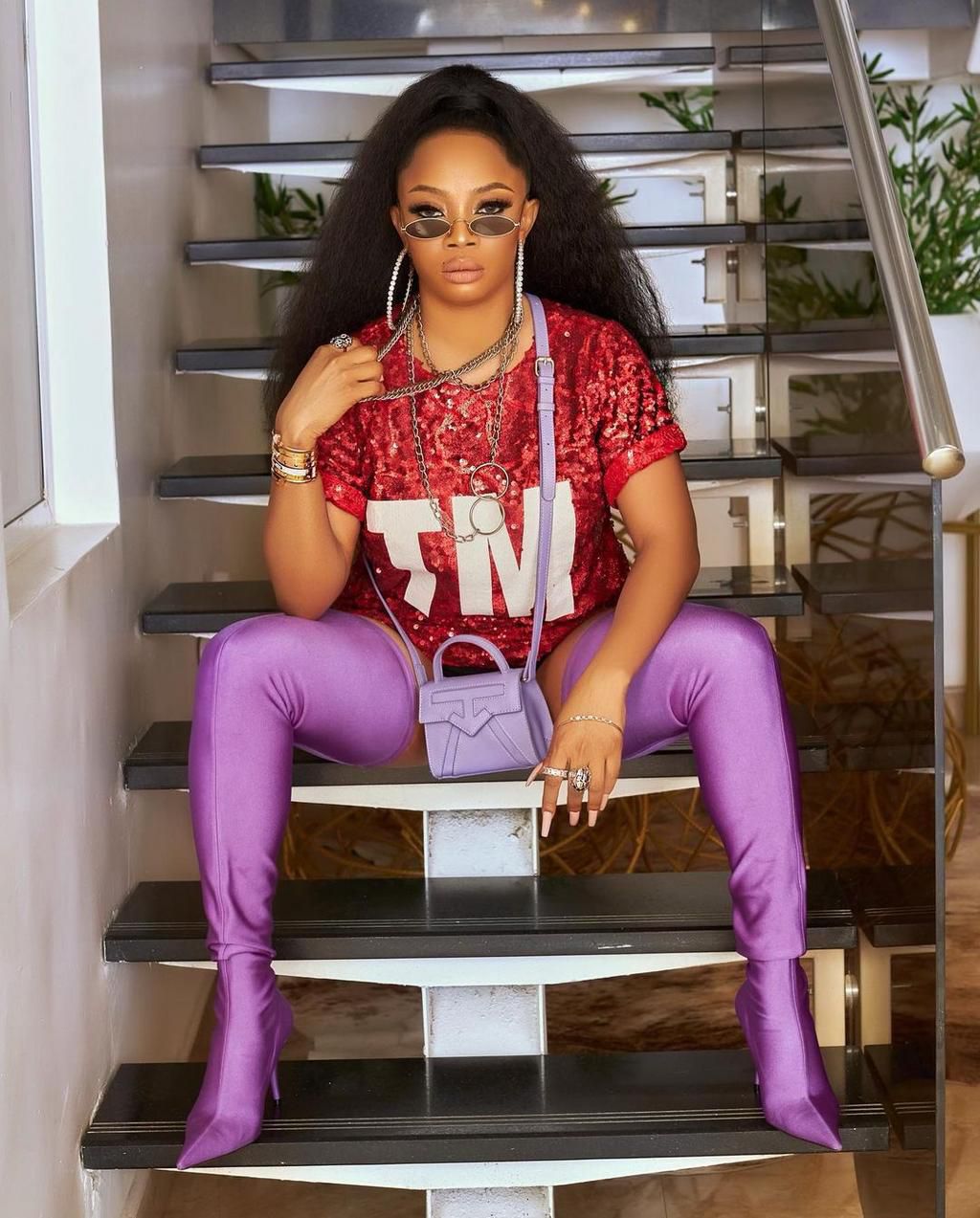 Nigeria media personality Toke Makinwa [Instagram/TokeMakinwa]