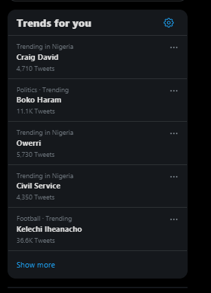 Nigerians are using Craig David’s 7 Days to mark Kelechi Iheanacho’s Premier League record of scoring on every day of the week